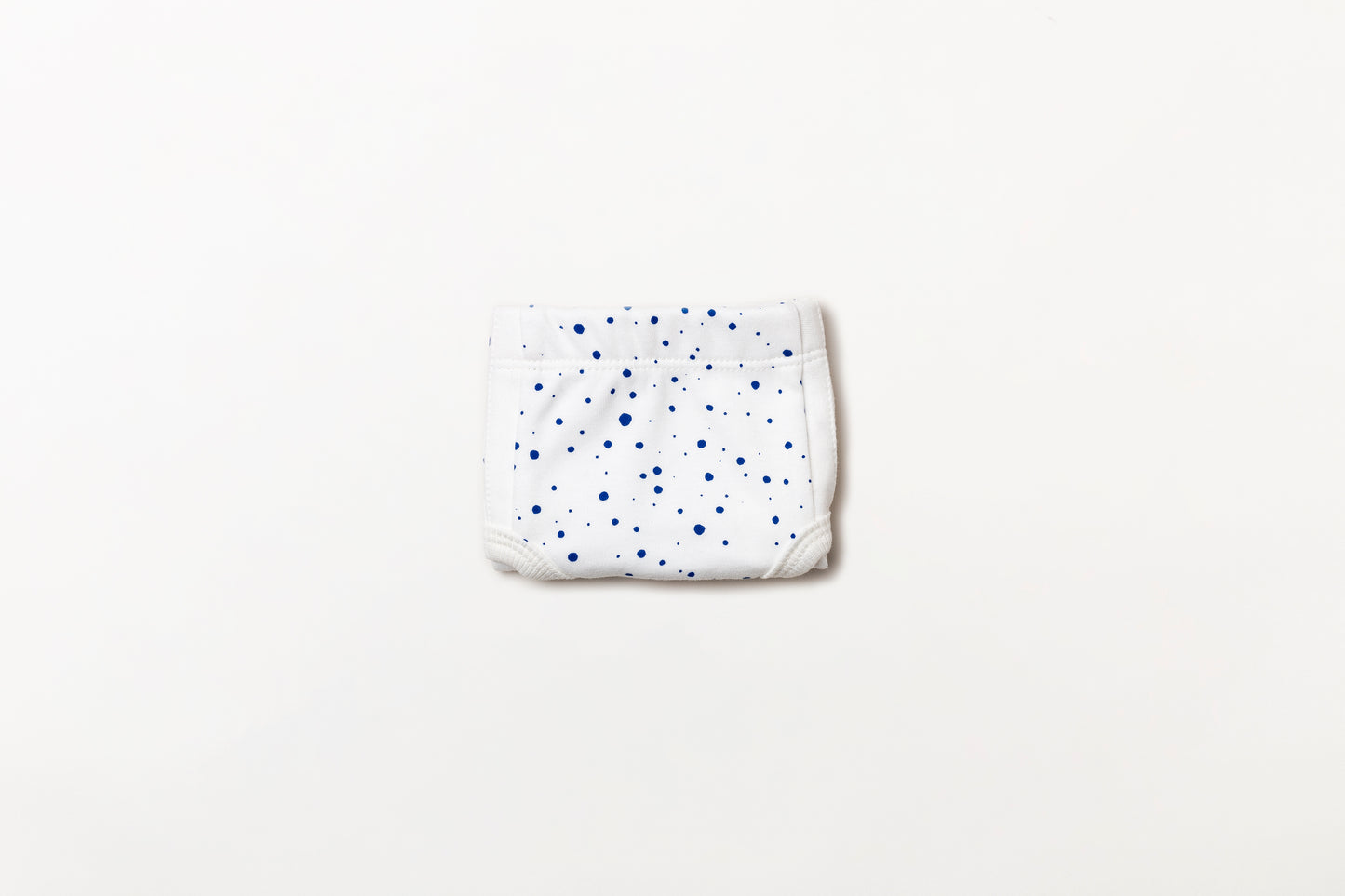 Cueca Infantil Suedine Bolinha Azul Índigo