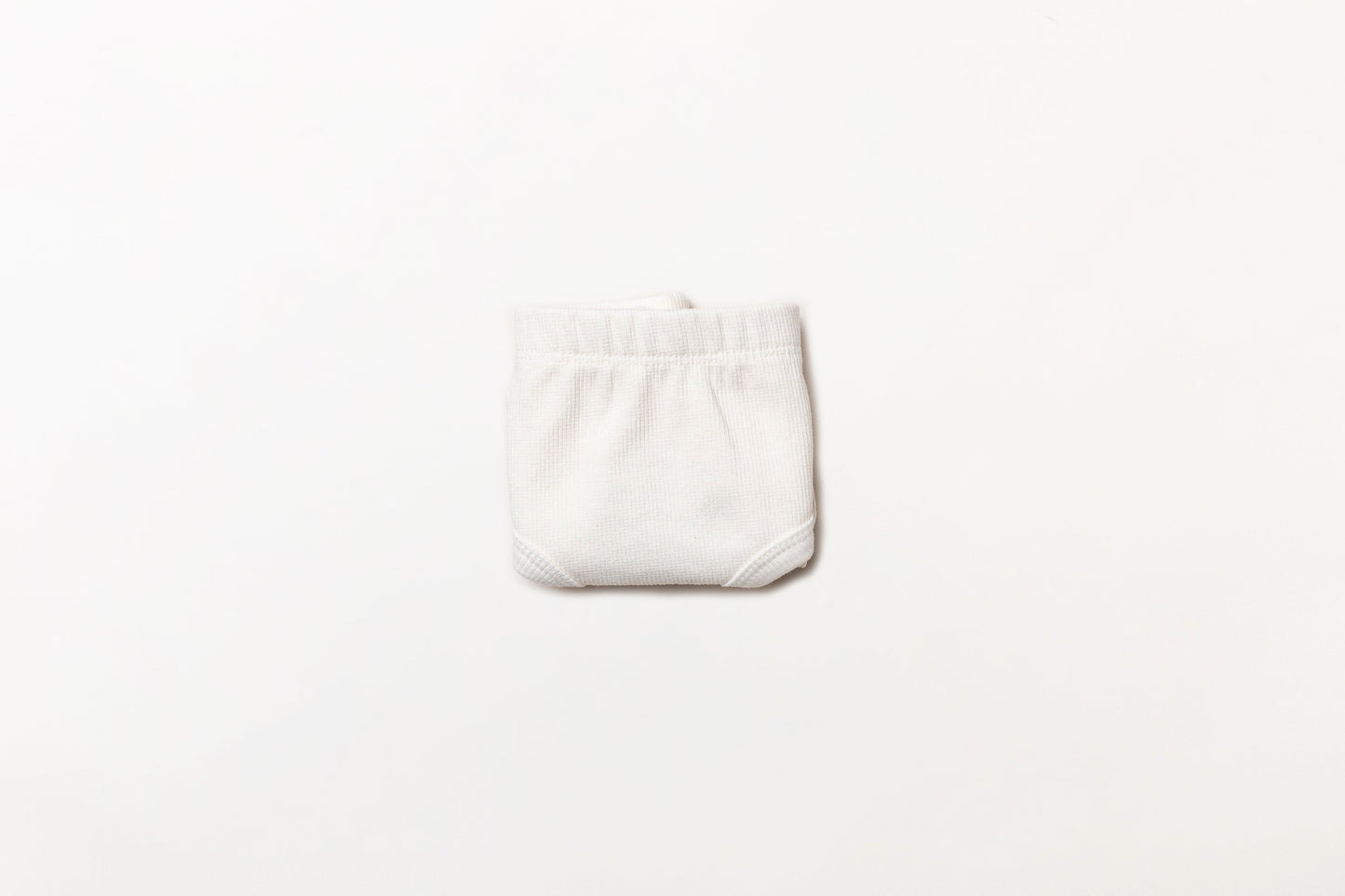 Cueca infantil canelada em algodão orgânico - Lisa
