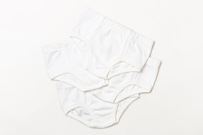 Cueca infantil suedine em algodão orgânico - Lisa